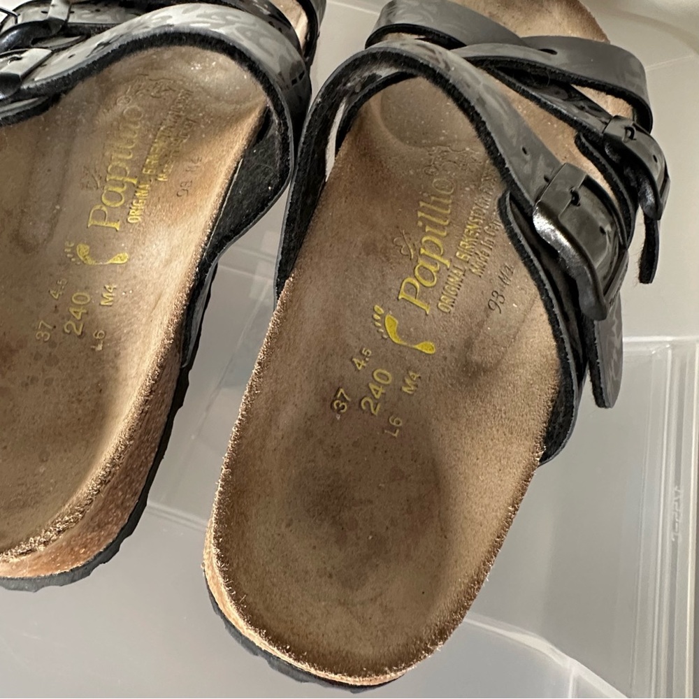 Birkenstock Papillio Hibiscus Floral Flower Sandals Women's Size 6 Beach Coastal - Picture 9 of 10